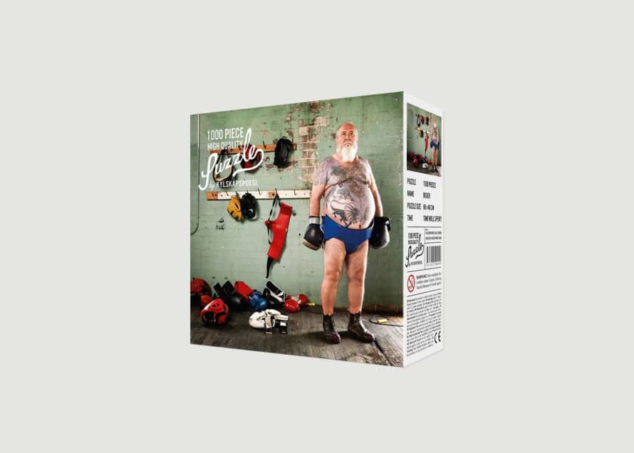 Hygge Games Puzzle Of A Tattooed Boxer
