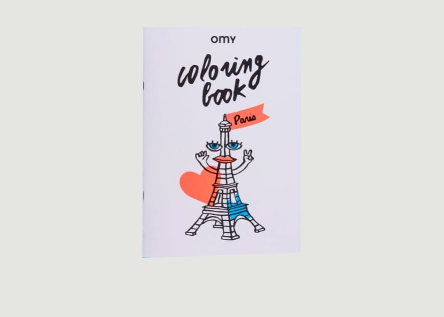 OMY Paris Colouring Notebook