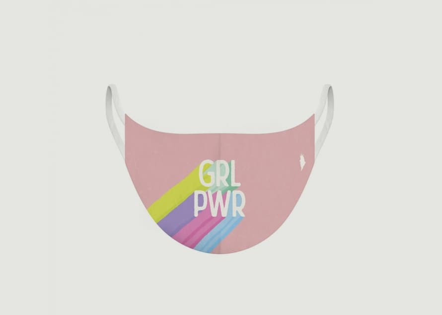 pôdevache Grl Pwr Fabric Mask