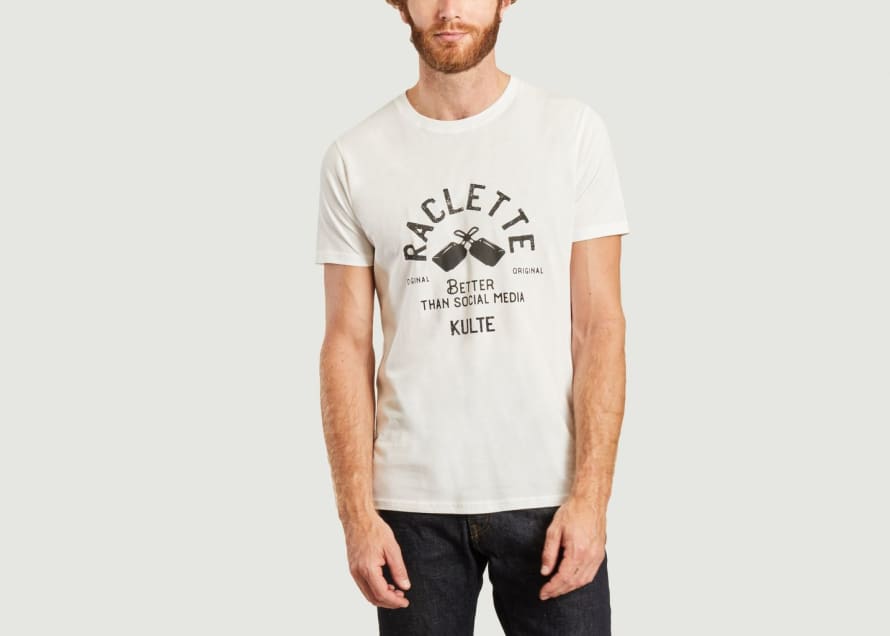 Kulte White T Shirt Raclette Collection