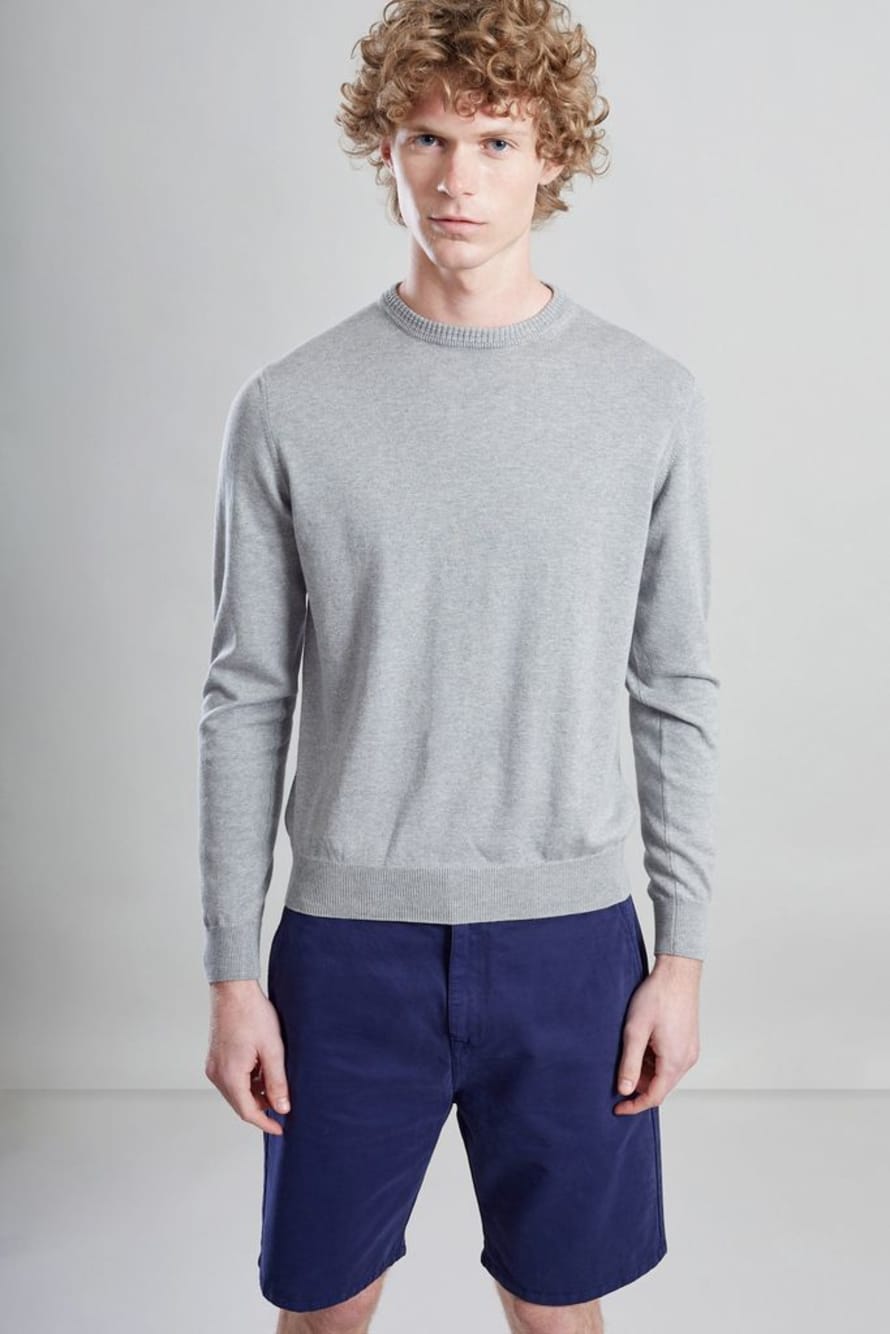 L’Exception Paris Gray Organic Cotton Sweater