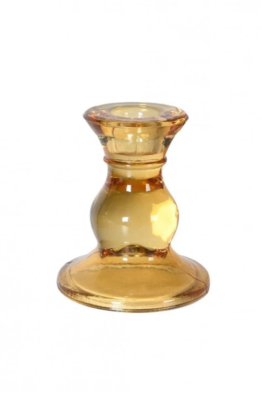 The Home Collection Amber Taper Candleholder
