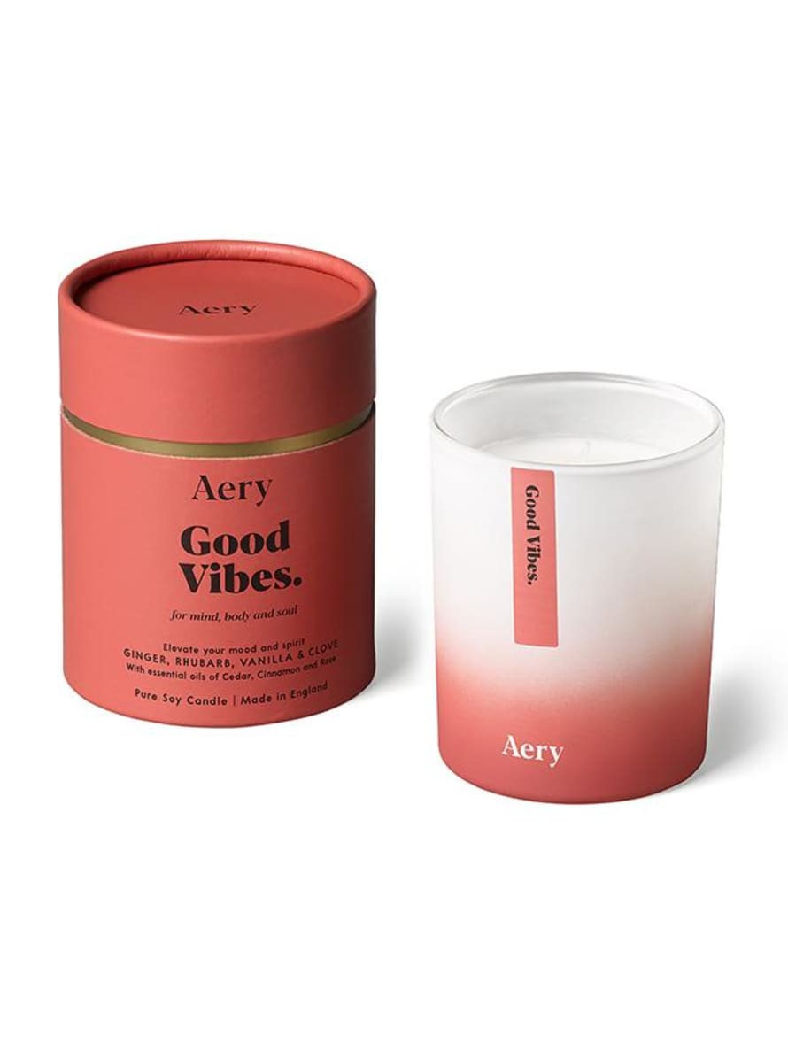 Aery Good Vibes Aromatherapy Scented Candle