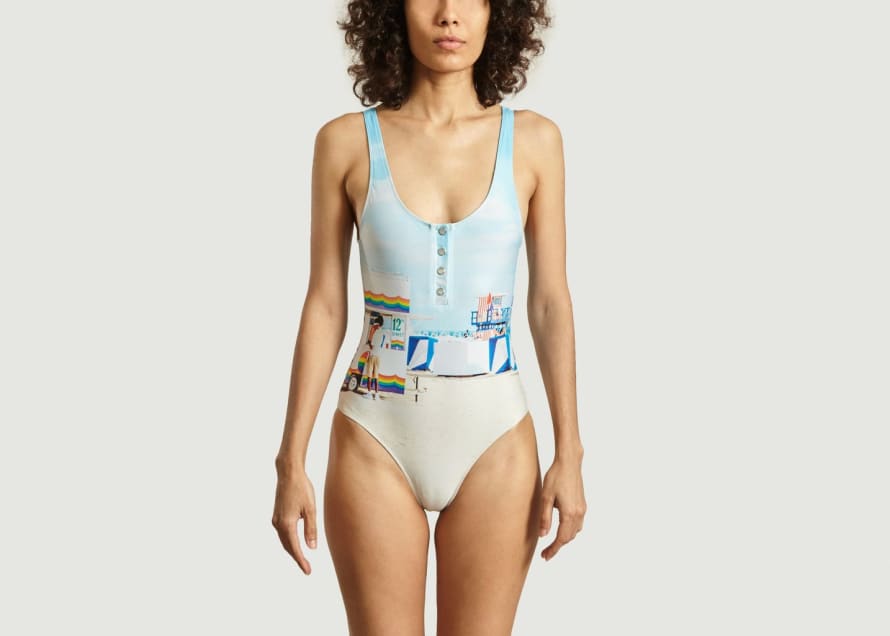 Albertine Multicolor Cabana Oriana One Piece Swimsuit