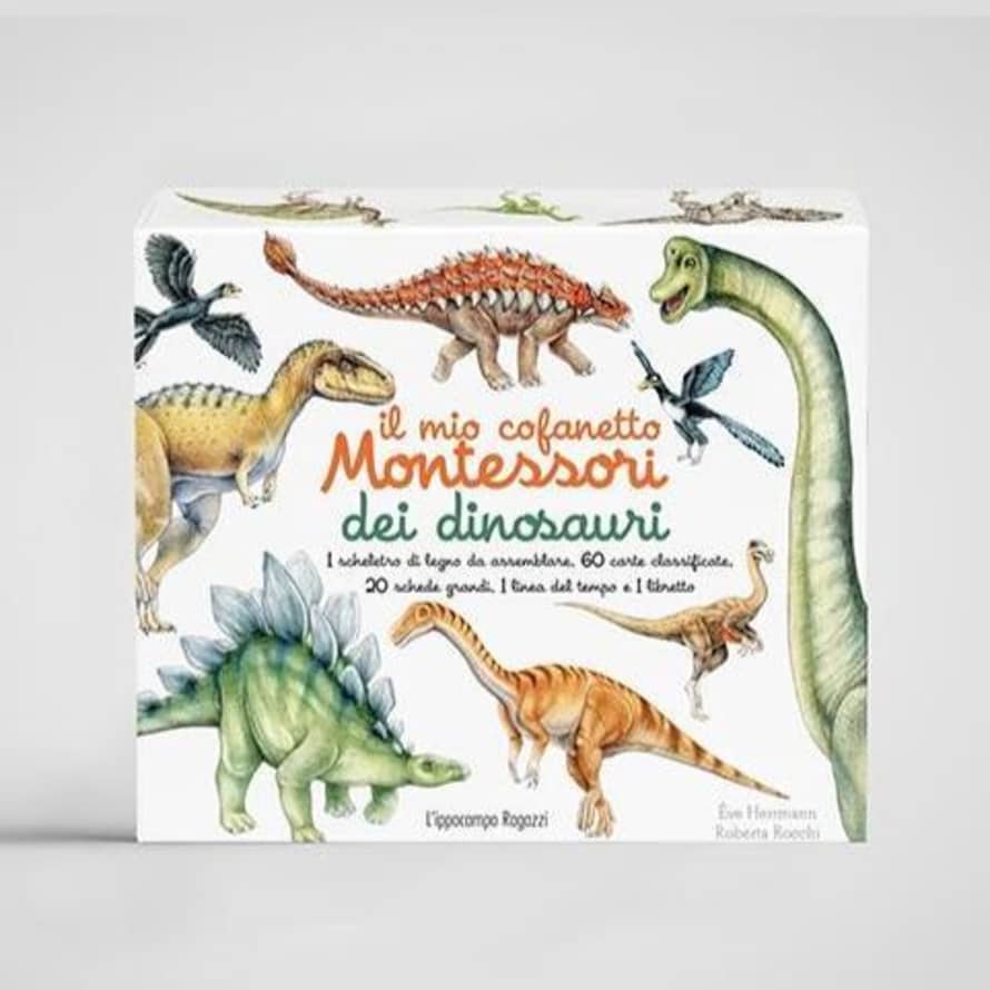 L'ippocampo Ragazzi Il Mio Cofanetto Montessori Dei Dinosauri