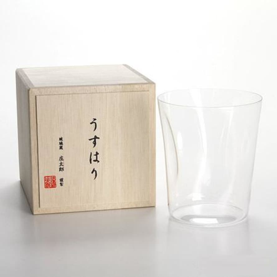 Shotoku Usuhari Shiwa Old Fashioned Large Glass
