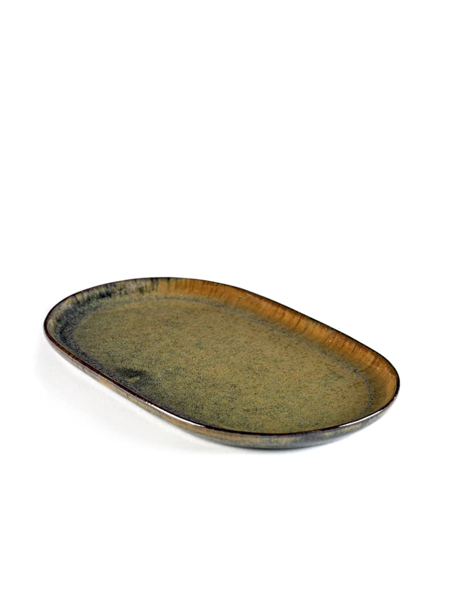 Sergio Herman for Serax Surface - Small Tapas Plate Indi Grey - 2 Pieces