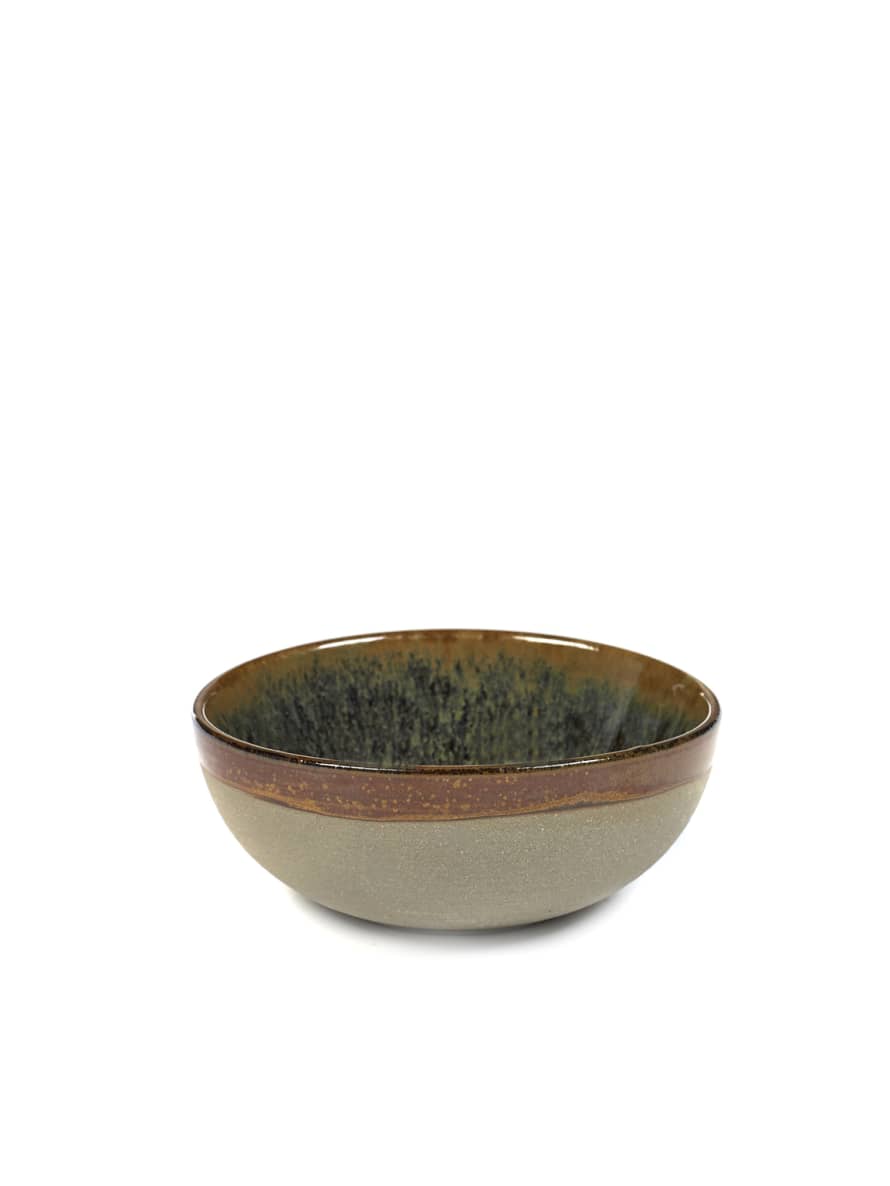 Sergio Herman for Serax Surface - Medium Bowl (11cm) Indi Grey - 4 Pieces 