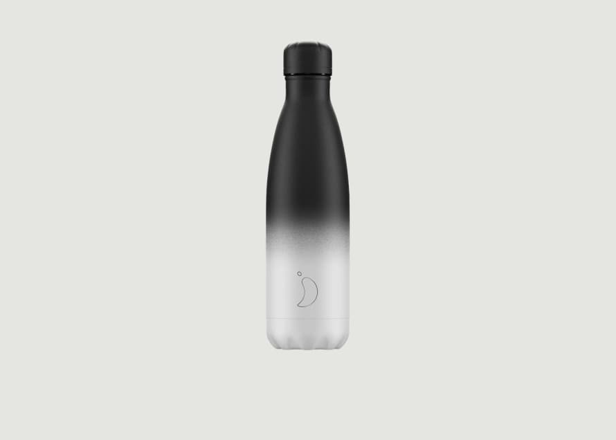 Chilly's Reusable Bottle 500 Ml Gradient Black White