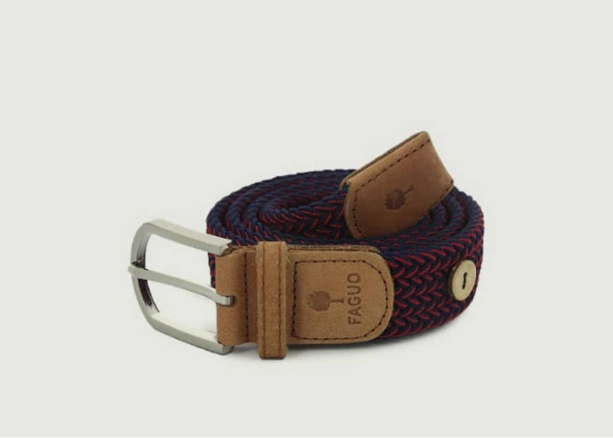 Faguo Red Braided Belt