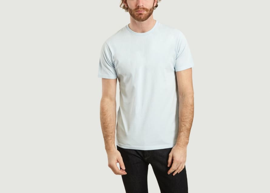 Colorful Standard Polar Blue Classic Organic Cotton T Shirt