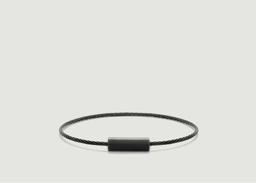 Le Gramme 5 G Ceramic Cable Bracelet