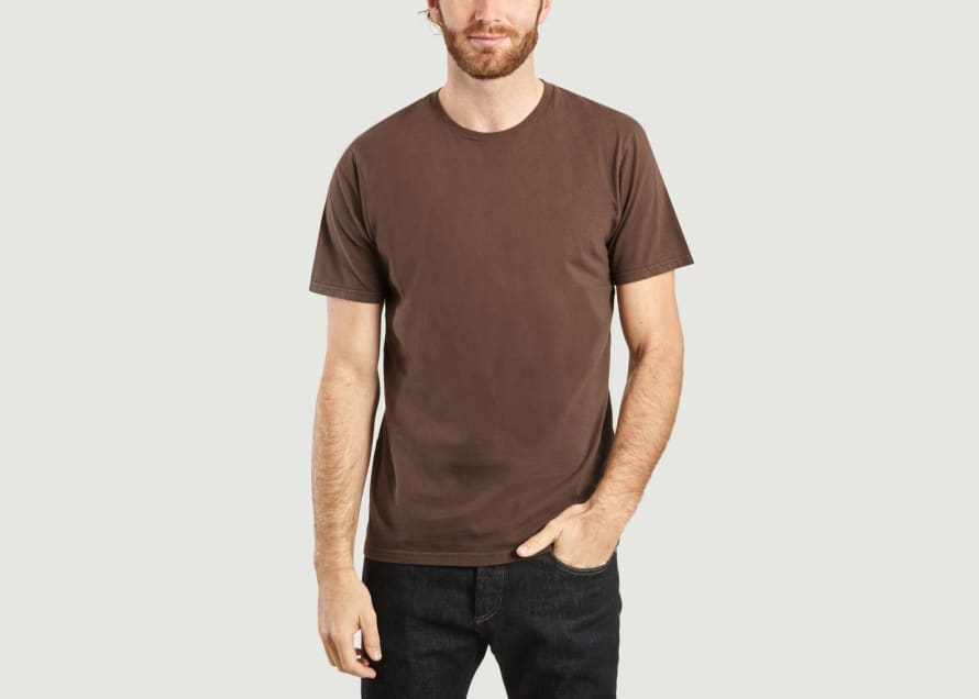 Colorful Standard Chocolate Brown Organic T Shirt