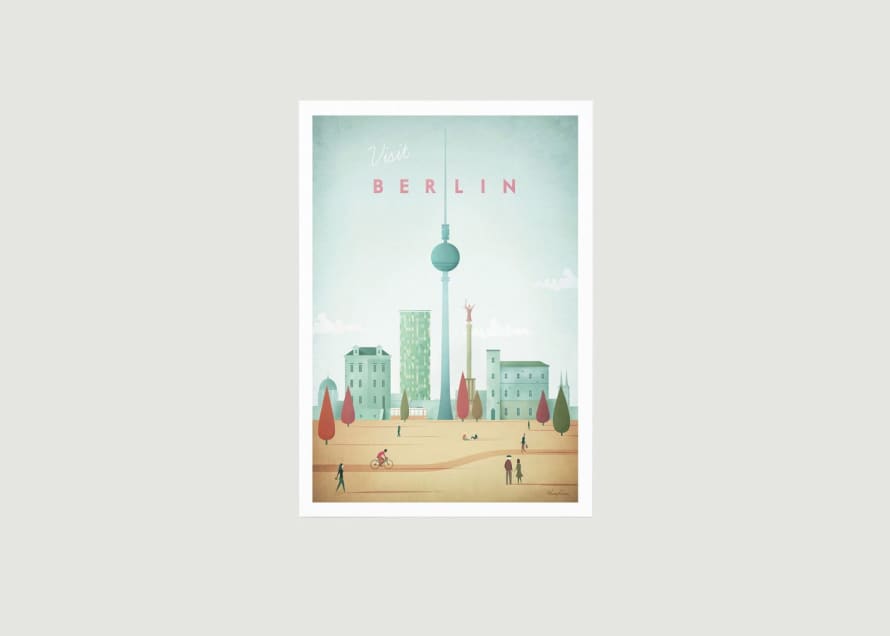 Travel Poster co  A 2 Berlin Poster