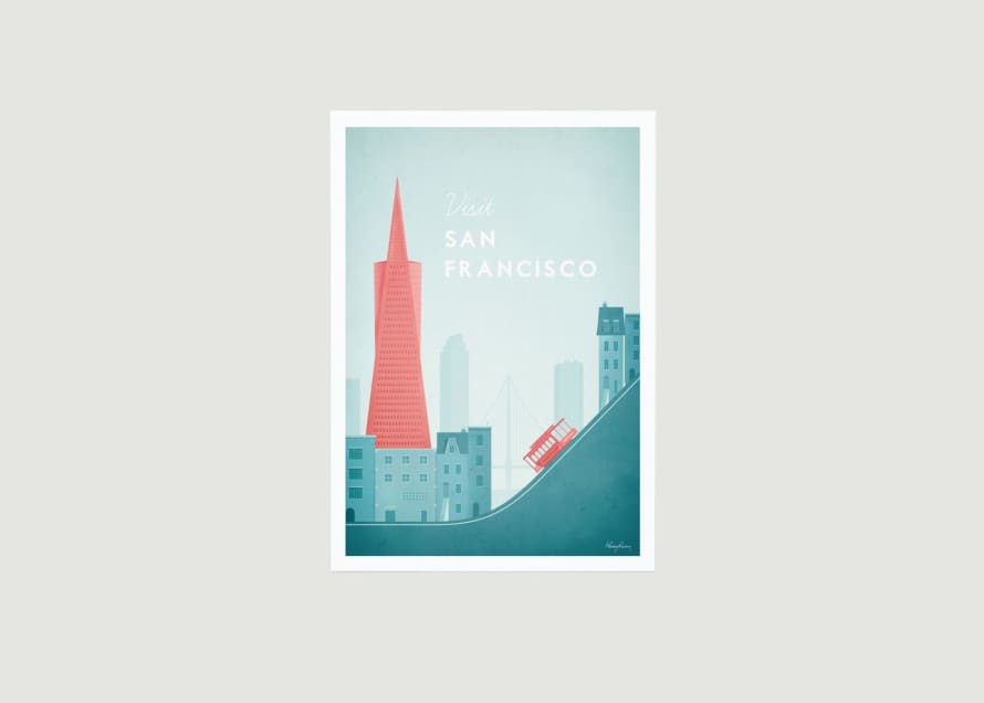Travel Poster co  A 2 San Francisco Travel Poster
