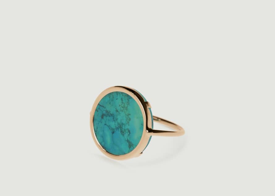 Ginette NY Gold Disc Ring