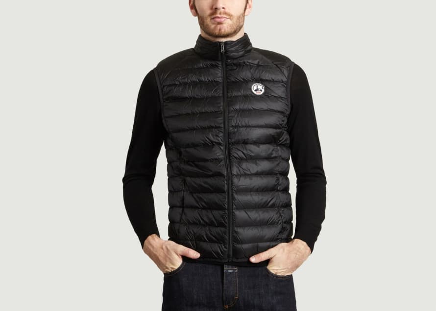 just over the top Black Tom Padded Gilet