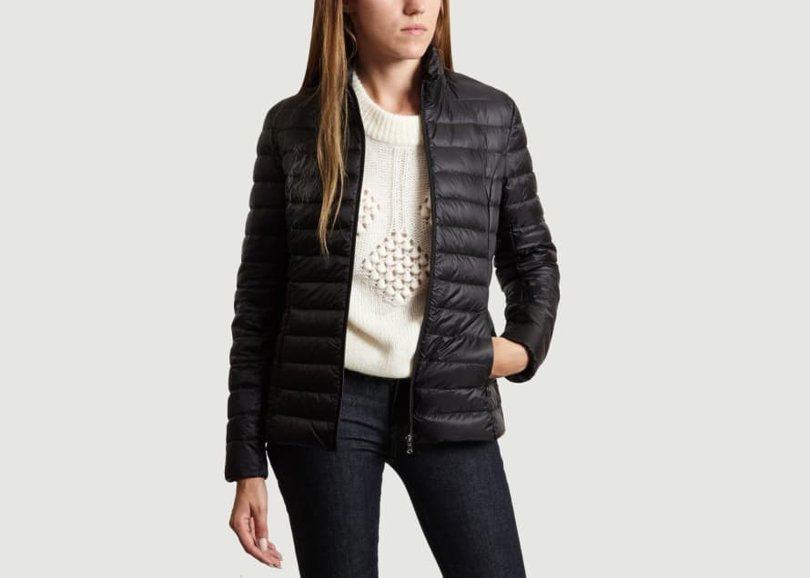 just over the top Black Cha Padded Jacket
