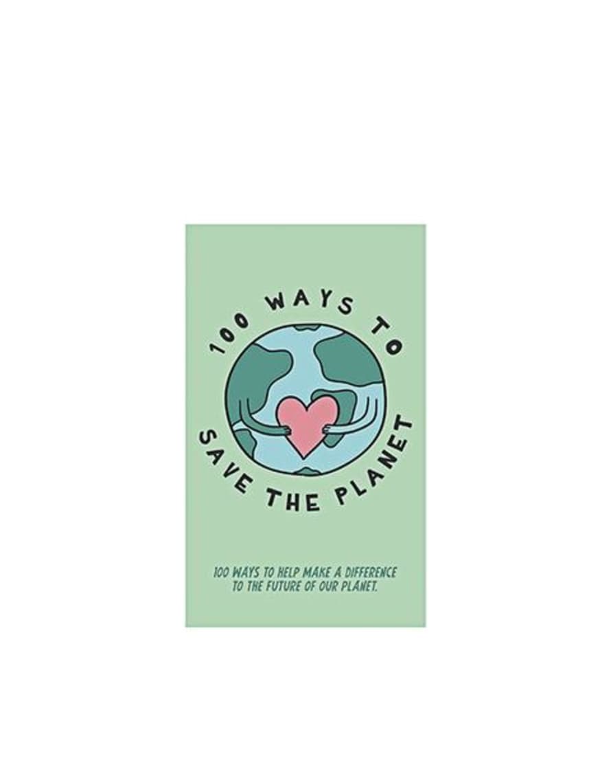 Gift Republic Pack of 100 Ways To Save The Planet Cards