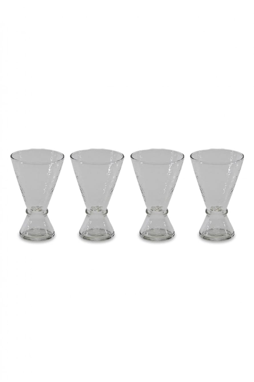 Nkuku Set of 4 Ziki Wine Glass