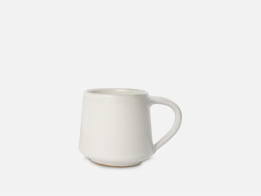 Folkdays Simple Ceramic Tea Cup White Small