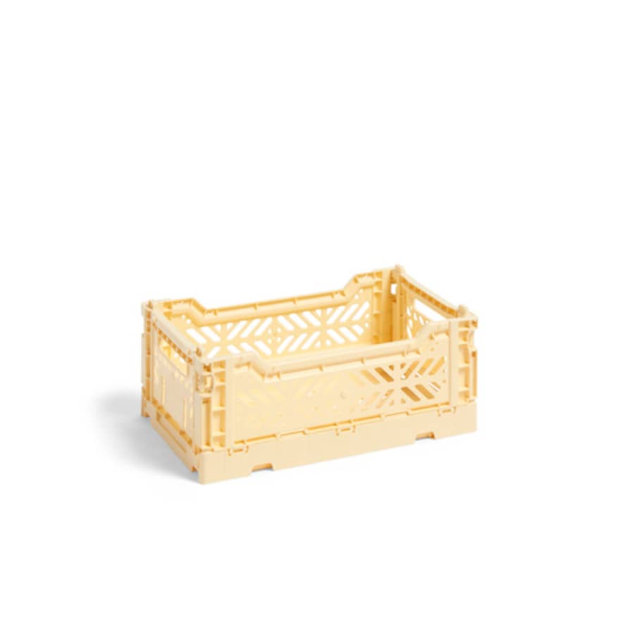 HAY Colour Crate S Light Yellow
