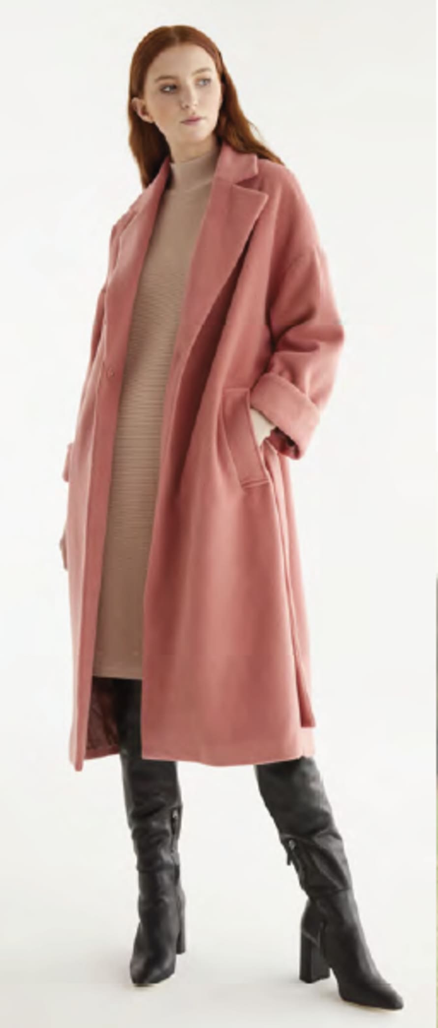 Paisie Pink Coat