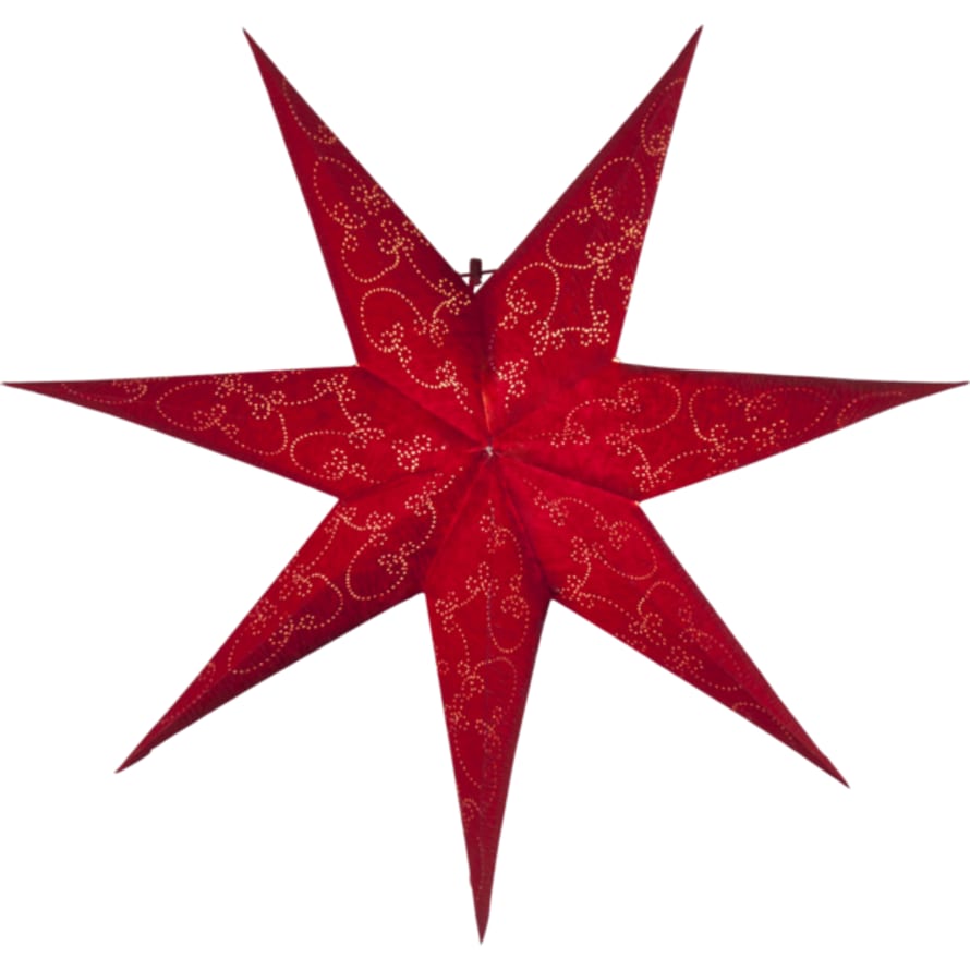 Star Trading Decorus Paper Star 63cm Red
