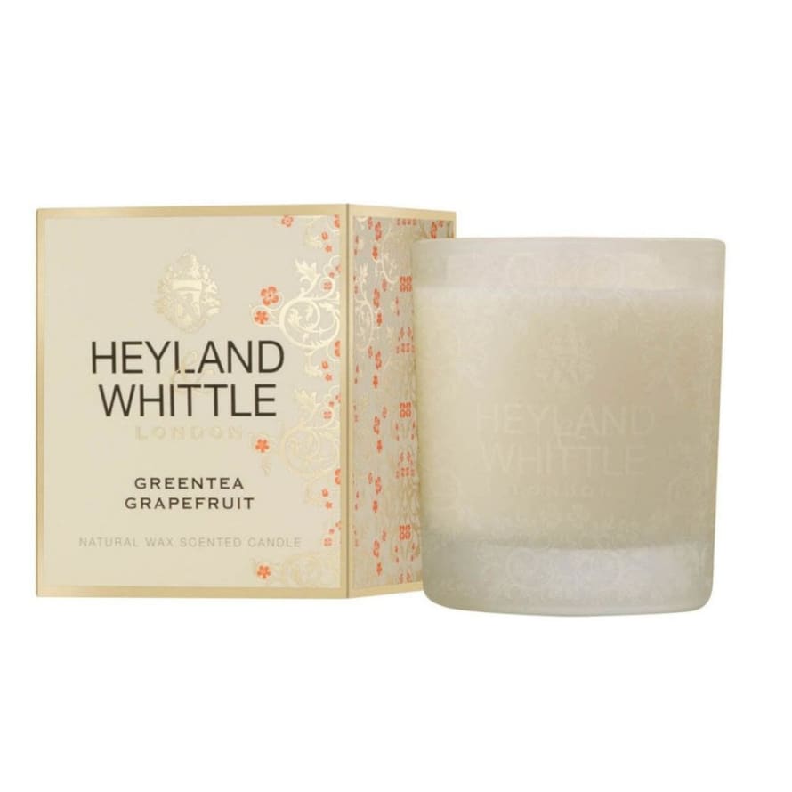 Heyland & Whittle Greentea Grapefruit Luxury Scented Candle in a Jar 230g