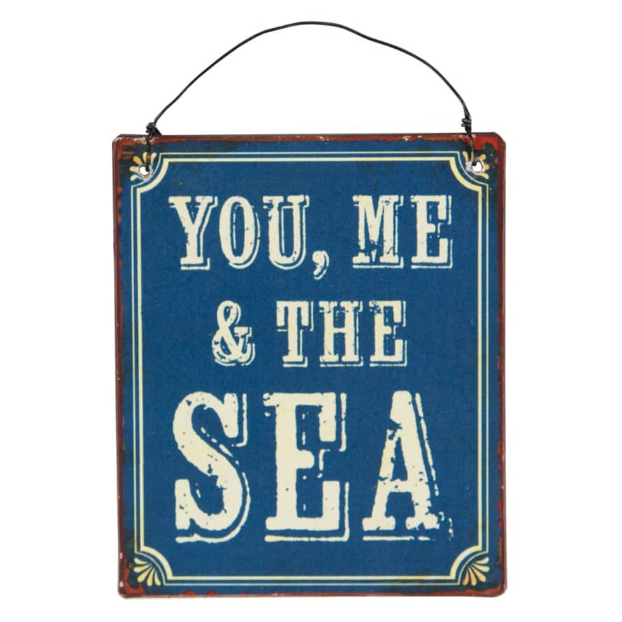 Sass & Belle  You Me & the Sea Metal Plate
