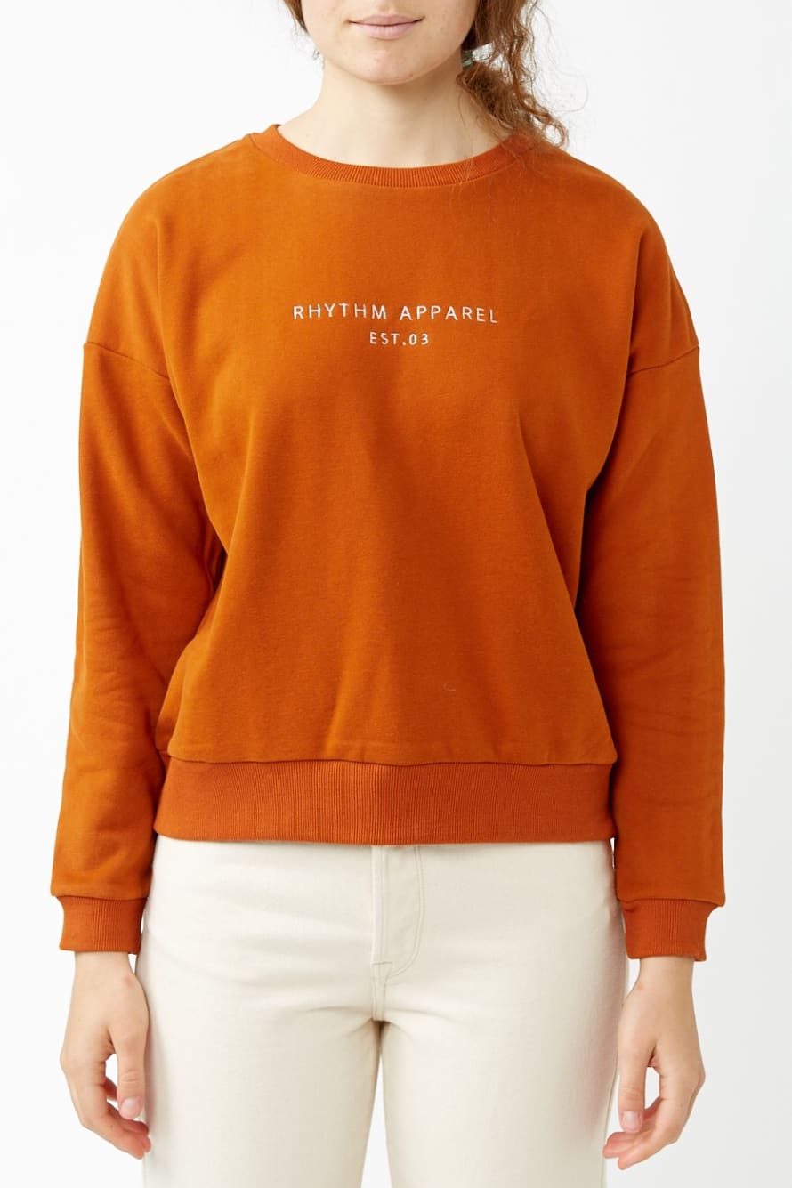 Rhythm. Amber Orange Weekend Sweater