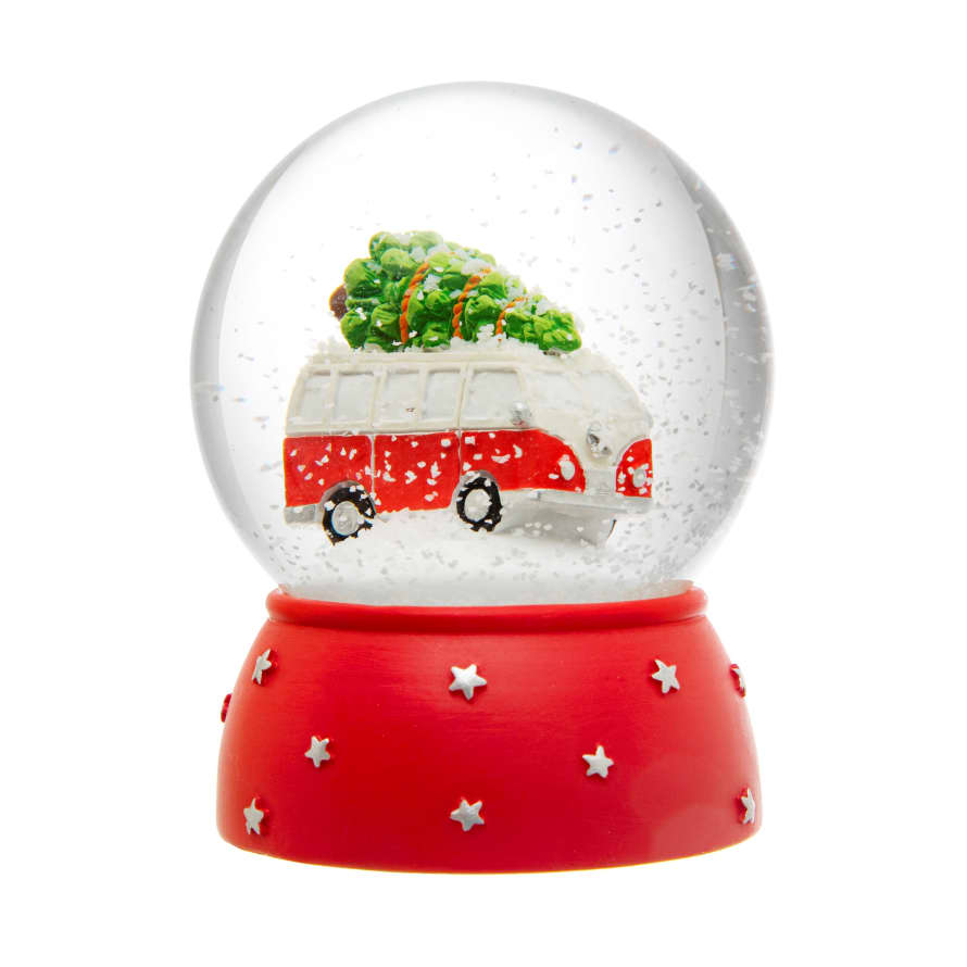Sass & Belle  Christmas Camper Van Snow Globe