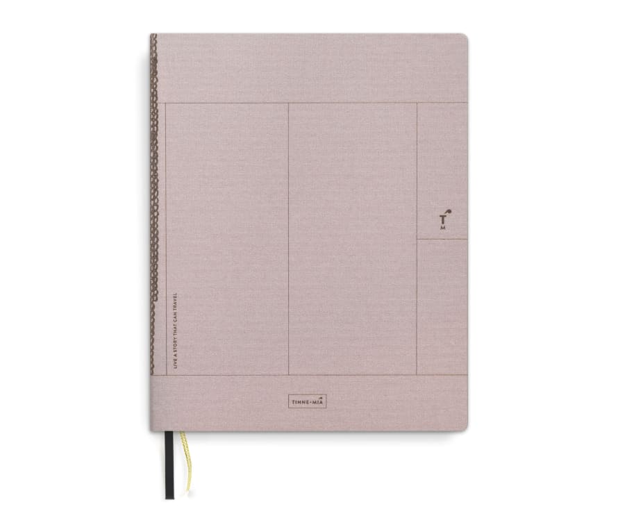 Tinne + Mia A5 Luxe Notebook - Lavender
