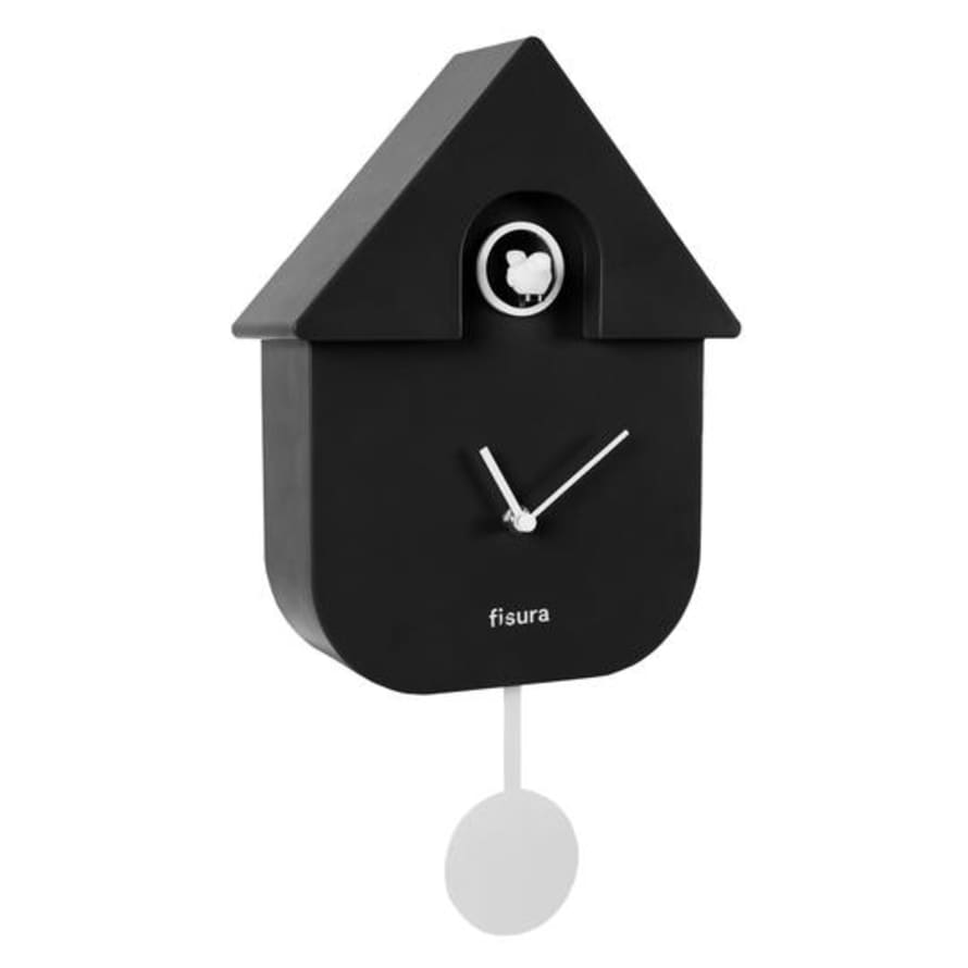 Fisura Cuckoo Clock - Black
