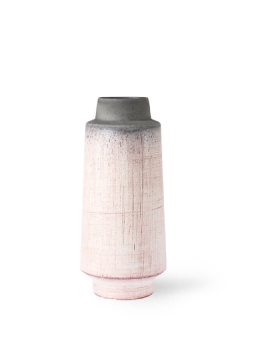 HK Living Ceramic Brown Natural Vase