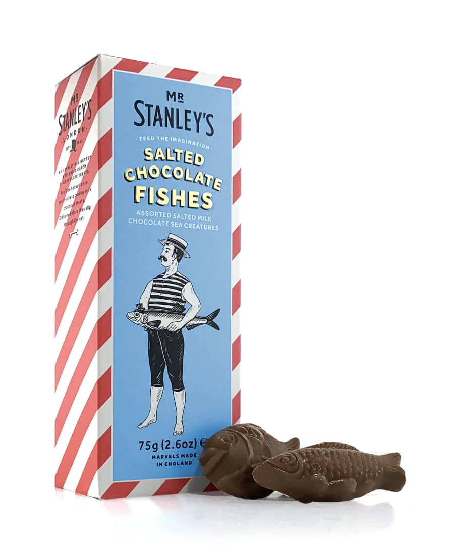 Mr Stanley's Salted Chocolate Fishes
