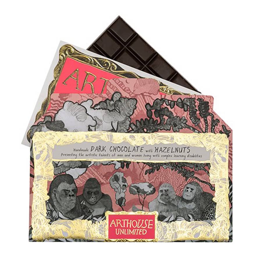 ARTHOUSE Unlimited Hazelnuts Handmade Dark Chocolate