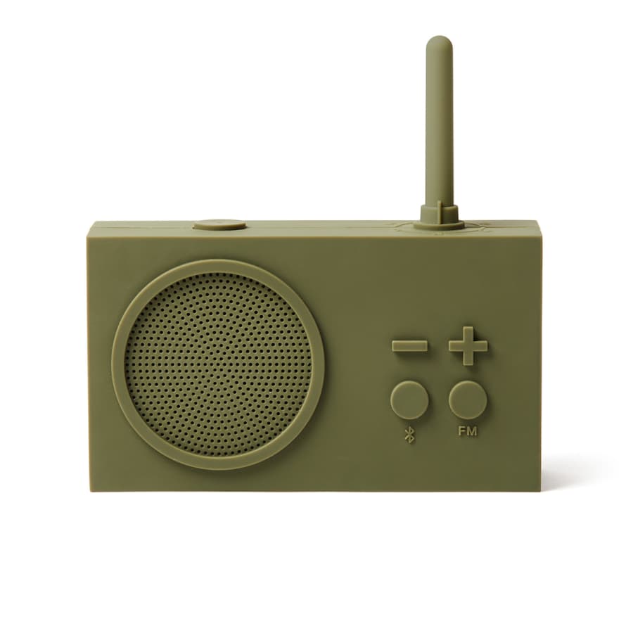 Lexon Kakhi Green Tykho 3 Bluetooth Speaker Radio