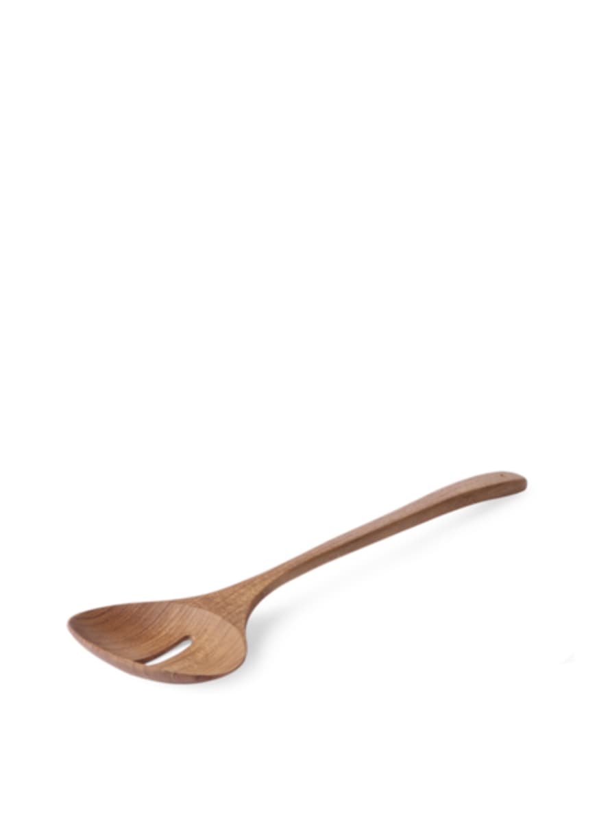 HK Living Wooden Ladle With Hole