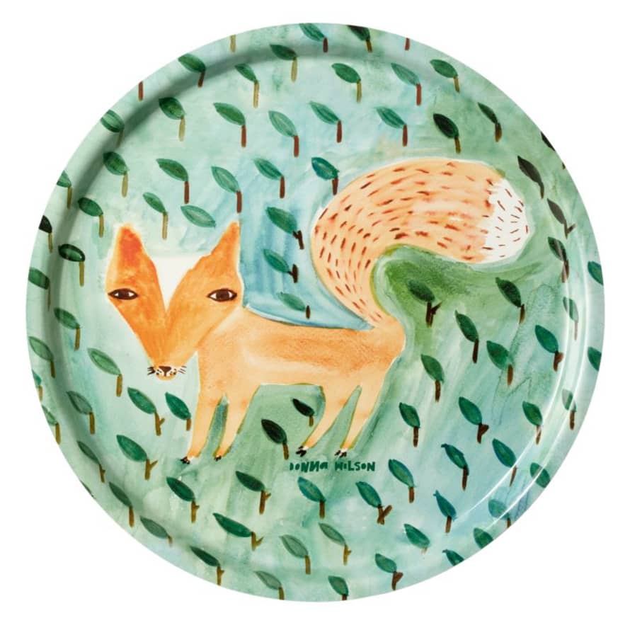 Donna Wilson Fox in the Leaves Tray