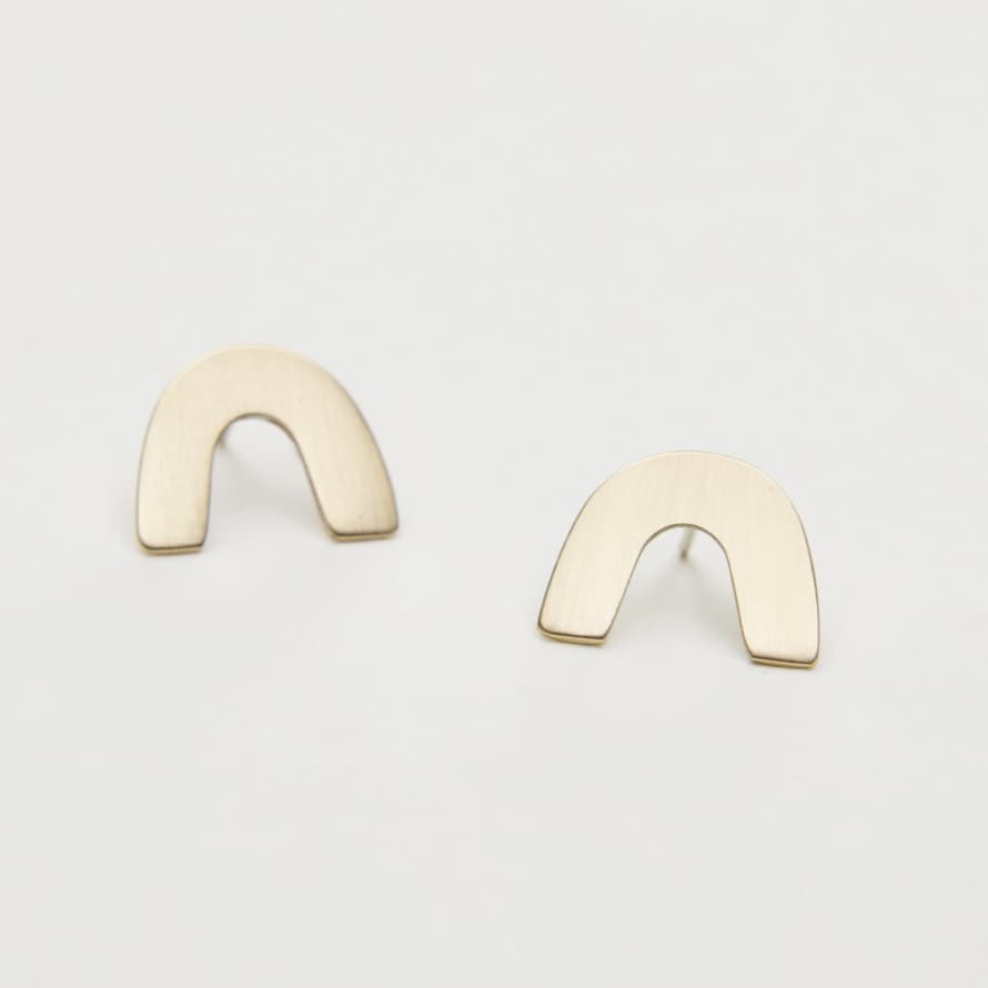 Yewo Minimal Brass Earring