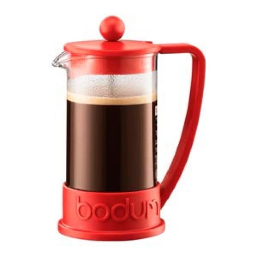 Bodum Red DS Brazil French Press Coffee Mug