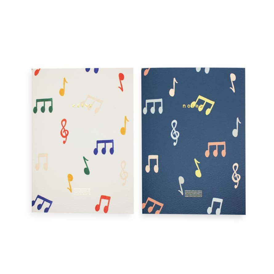 Bomull Press A5 Notes Notebook Set of 2 - Blank