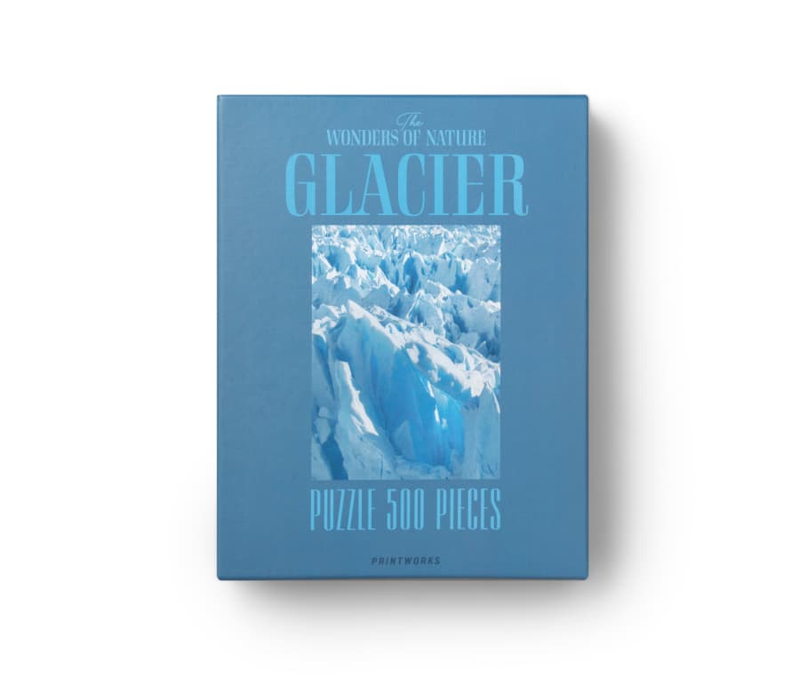 PrintWorks 500 Pieces Wonder of Nature Puzzle Glacier
