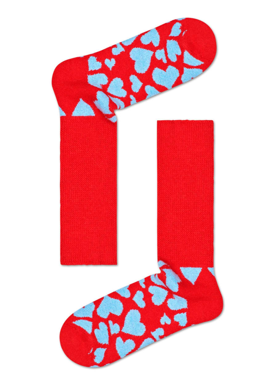 Happy Socks  Red Heart Cozy Sock