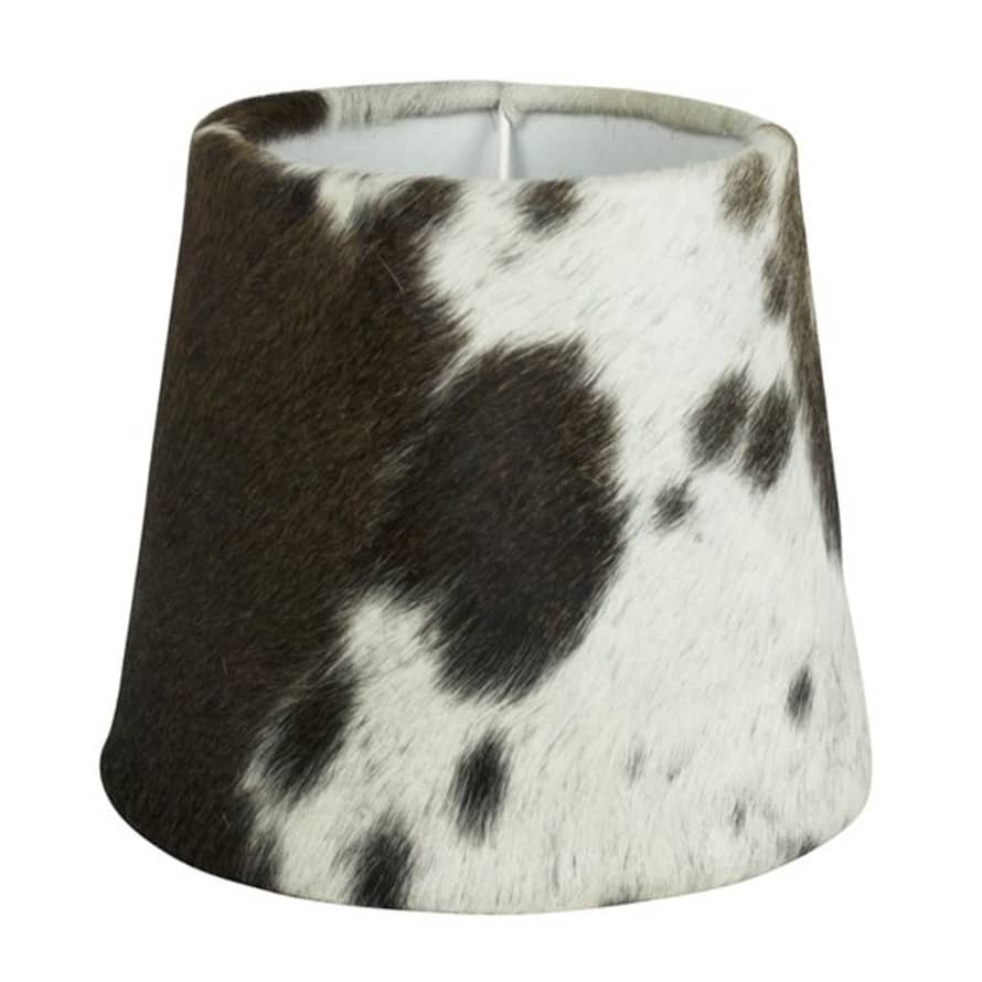 Mars & More Lampshade - Cow Black for Table Lamps - 20cm