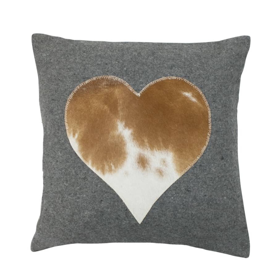 Mars & More Wool Grey Pillow Heart (Bos Taurus Taurus)