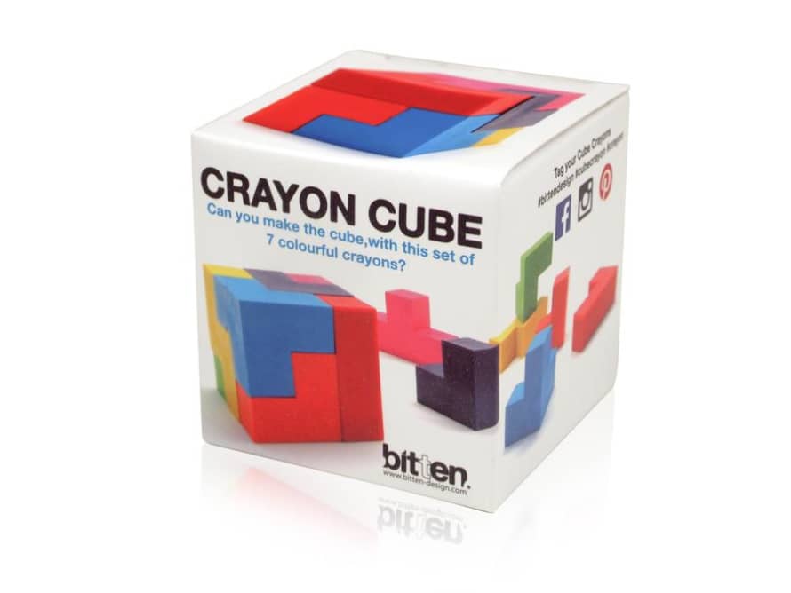&Quirky Crayon Cube Puzzle