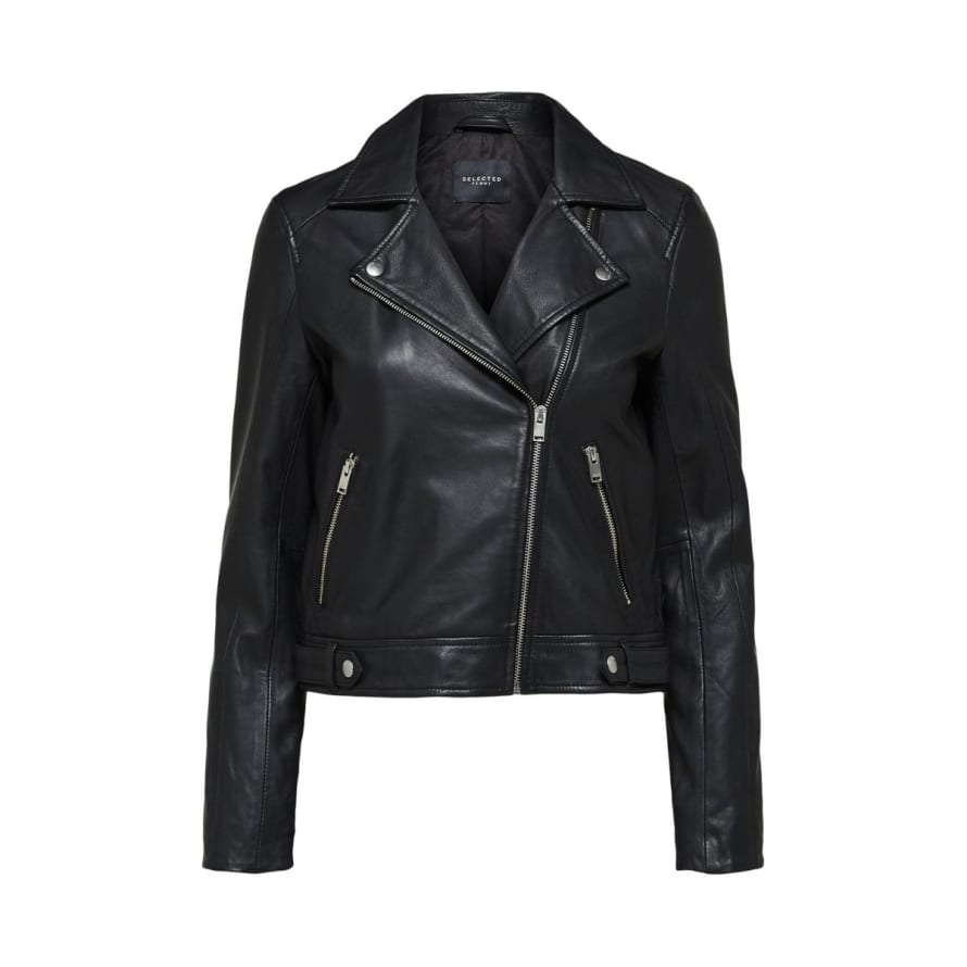 Selected Femme Lamb Leather Jacket