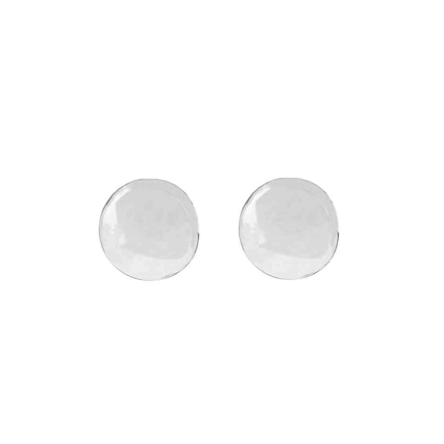 Dansk Smykkekunst Vanity Small Dot Earrings - Silver Plating 